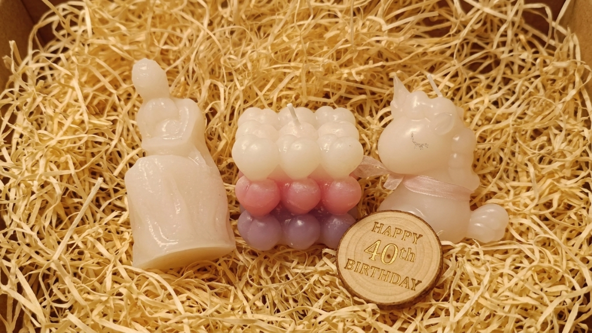 Regalo Compleanno Donna 40 Anni Originale in Legno