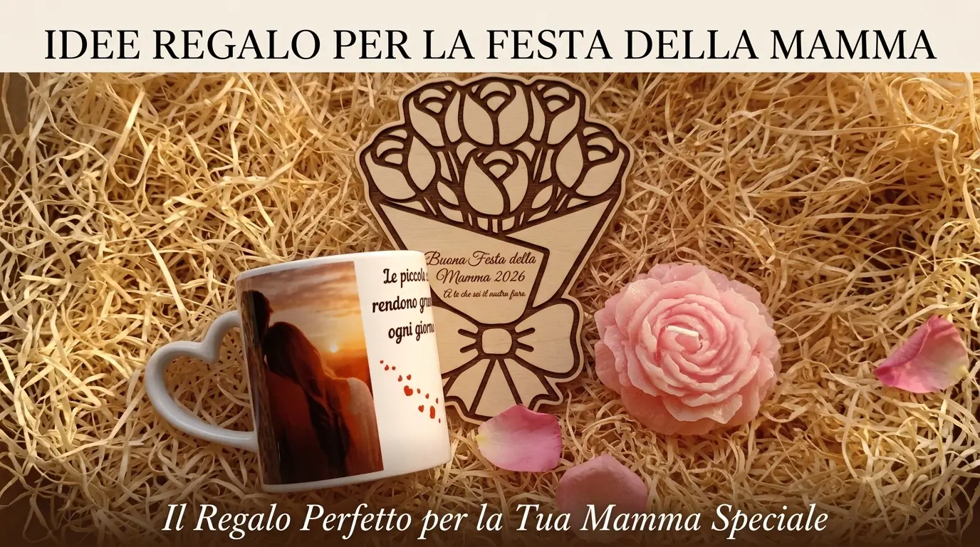 Idee Regalo Festa della Mamma Originale in Legno