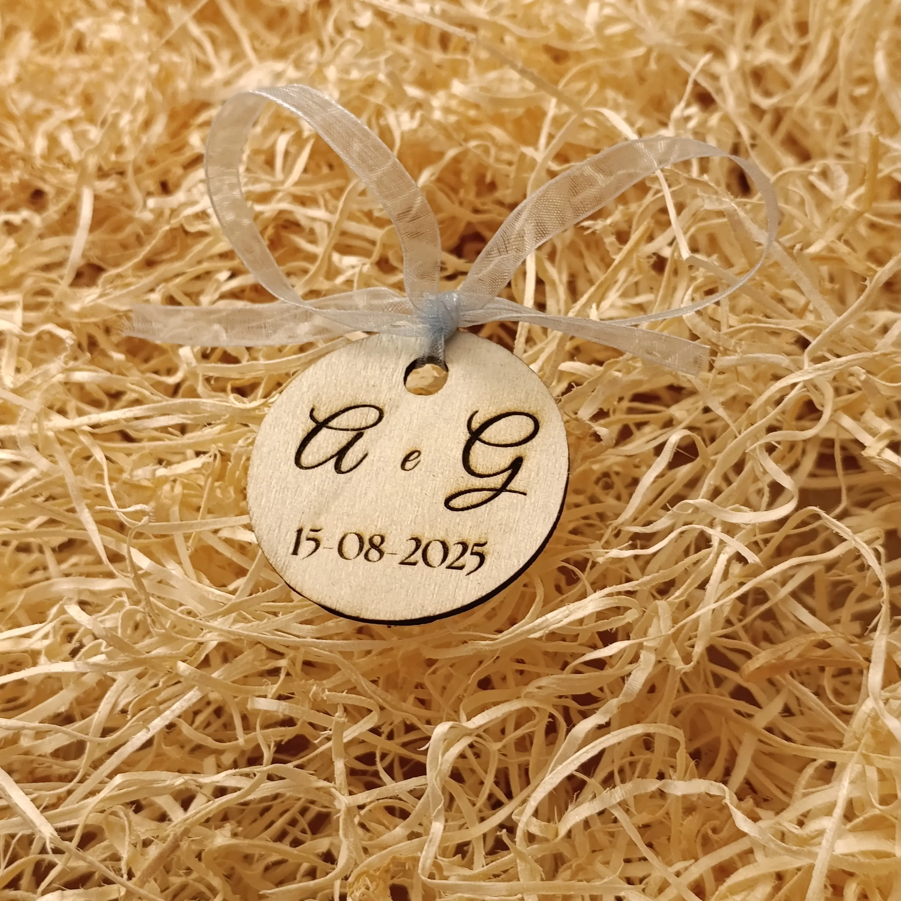 Cerchio inciso per bomboniere