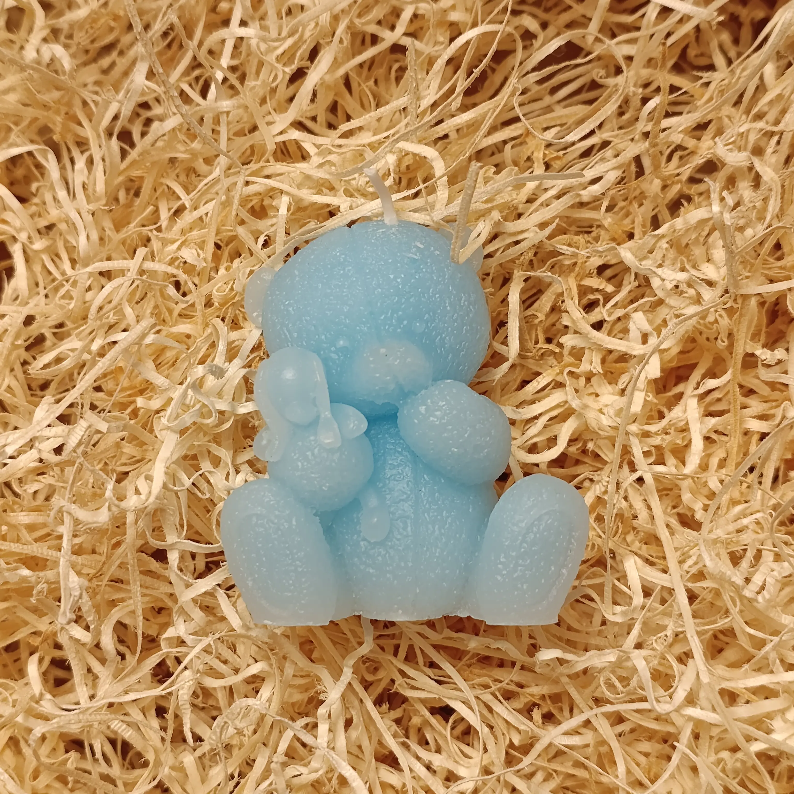 Candela a forma di orsetto