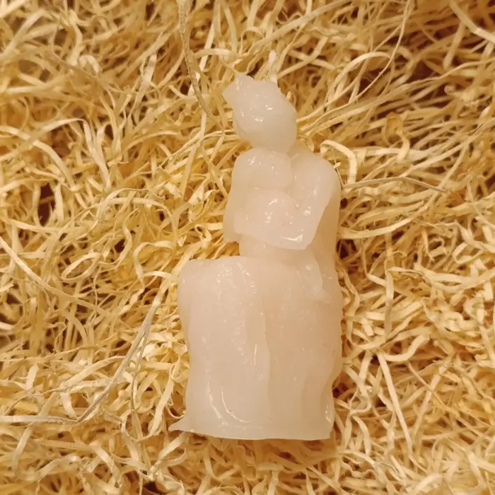 Candela Decorativa "Mamma e Figlio" - Regalo Nascita e Maternità
