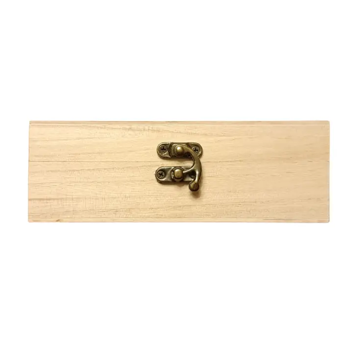 Scatola in Legno Naturale 15x10x5 cm - Organizzatore e Scrigno Regalo